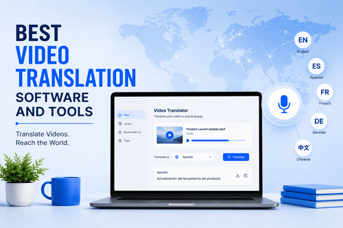 Best Video Translation Software and Tools
