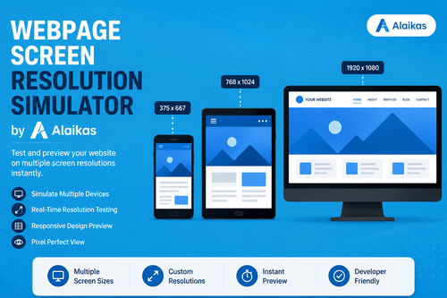 Webpage Screen Resolution Simulator by Alaikas