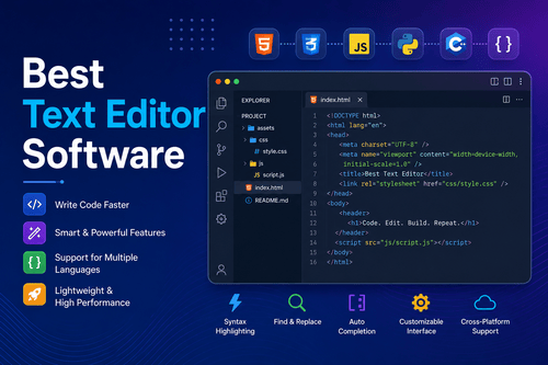 Best Text Editor Software