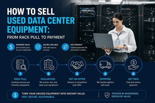 How to Sell Used Data Center Equipment