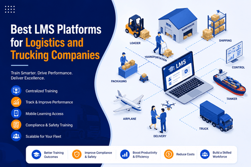 Best LMS Platforms for Logistics and Trucking Companies